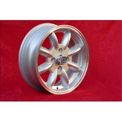 4 Felgen Minilite 5.5x15 4x130 Porsche VW Porsche 914 1.7 1.8 2.0 Volkswagen Beetle 67- Karmann Ghia 67- Type 3 411 412 