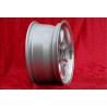 1 wheel Minilite 7x15 4x100 BMW 1502-2002 1500-2000tii 2000C CA CS 3 E21 E30 silver/diamond cut