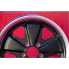 1 jante Fuchs 7x16 5x112 VW T2b T3 matt black/diamond cut