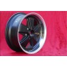 1 cerchio Fuchs 7x16 5x112 VW T2b T3 matt black/diamond cut