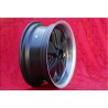 1 jante Fuchs 7x16 5x112 VW T2b T3 matt black/diamond cut