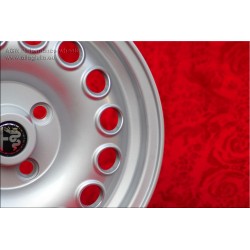 1 wheel Campagnolo 6x15 4x108 Alfa Romeo Giulia 105 Berlina Coupe Spider GT GTA GTC silver