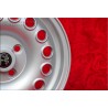 1 cerchio Campagnolo 6x15 4x108 Alfa Romeo Giulia 105 Berlina Coupe Spider GT GTA GTC silver