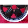 4 cerchi Fuchs 7x16 5x112 VW T2b T3 matt black/diamond cut