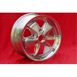 4 cerchi Fuchs 7x16 5x112 VW T2b T3 fully polished