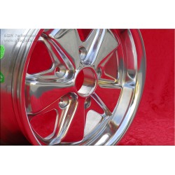 4 Felgen Fuchs 7x16 5x112 VW T2b T3 fully polished