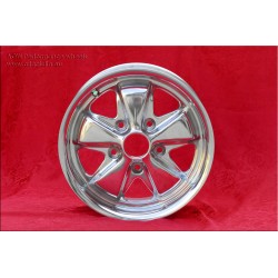 4 cerchi Fuchs 7x16 5x112 VW T2b T3 fully polished