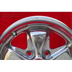 4 cerchi Fuchs 7x16 5x112 VW T2b T3 fully polished