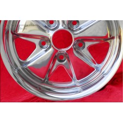 4 cerchi Fuchs 7x16 5x112 VW T2b T3 fully polished