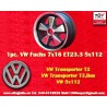 1 Felge Fuchs 7x16 5x112 VW T2b T3 RSR style