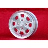 1 wheel Babyfuchs 5.5x15 4x130 Porsche Volkswagen Beetle 67- Karmann Ghia 67- Type 3 411 412 silver/diamond cut