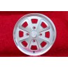 4 jantes Babyfuchs 5.5x15 4x130 Porsche Volkswagen Beetle 67- Karmann Ghia 67- Type 3 411 412 silver/diamond cut