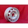 1 Felge TZ 5.5x15 4x130 Porsche VW Beetle 67- Karmann Ghia 67- Type 3 411 412 silver