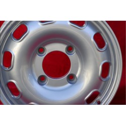 1 wheel TZ 5.5x15 4x130 Porsche VW Beetle 67- Karmann Ghia 67- Type 3 411 412 silver