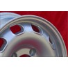 4 wheels TZ 5.5x15 4x130 Porsche VW Beetle 67- Karmann Ghia 67- Type 3 411 412 silver