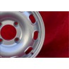 4 cerchi TZ 5.5x15 4x130 Porsche VW Beetle 67- Karmann Ghia 67- Type 3 411 412 silver