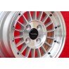 1 jante WCHE 5.5x13 4x100 BMW Opel 1502-2002 tii 3 E21 Kadett B-C Manta Ascona A-B GT Olympia A Rekord C silver/diamond 