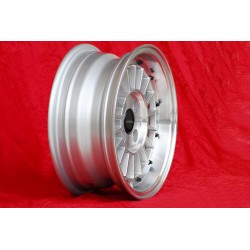 4 cerchi WCHE 5.5x13 4x100 BMW Opel 1502-2002 tii 3 E21 Kadett B-C Manta Ascona A-B GT Olympia A Rekord C silver/diamond