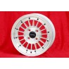 4 jantes WCHE 5.5x13 4x100 BMW Opel 1502-2002 tii 3 E21 Kadett B-C Manta Ascona A-B GT Olympia A Rekord C silver/diamond