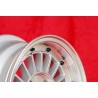 4 wheels WCHE 5.5x13 4x100 BMW Opel 1502-2002 tii 3 E21 Kadett B-C Manta Ascona A-B GT Olympia A Rekord C silver/diamond