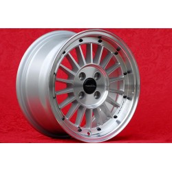 1 cerchio WCHE 7x15 4x100 BMW Opel VW Mazda Toyota BMW 1502-2002 tii 3 E30 Opel Kadett B-C Manta Ascona A-B GT Olympia A