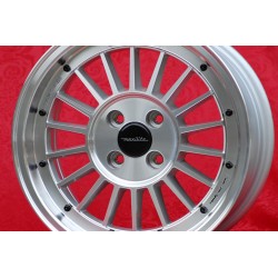 1 cerchio WCHE 7x15 4x100 BMW Opel VW Mazda Toyota BMW 1502-2002 tii 3 E30 Opel Kadett B-C Manta Ascona A-B GT Olympia A