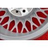 1 cerchio BBS 7x15 4x100 BMW Volkswagen Opel Mazda Audi serie 3 E21 E30 Kadett Manta Ascona MX-5 MX5 Golf Passat silver