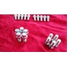 bolt 16 pcs Kit M12x1.5x26mm Ford BMW E30 Simca Fiat 126 600 850 Seicento cinquecento Volkswagen Polo Corrado Scirocco