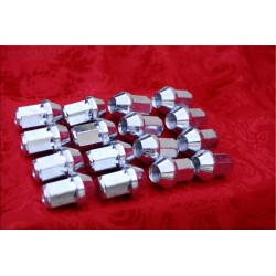 nut 16 pcs Kit M12x1.5x34mm BMW Opel Ford Skoda Alfa 1971- Mazda MX5 NA NB Volvo 700900