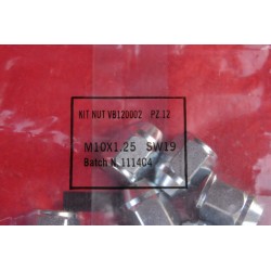 dado Kit da 12 pcs M10x1.25x32mm Renault R4 R5 R6 