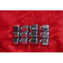 dado Kit da 12 pcs M10x1.25x32mm Renault R4 R5 R6 