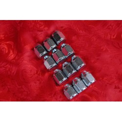 nut 12 pcs Kit M10x1.25x32mm Renault R4 R5 R6 