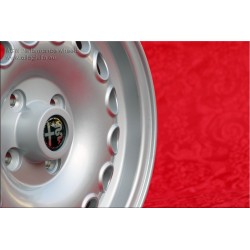 1 wheel Campagnolo 6x15 4x108 Alfa Romeo Giulia 105 Berlina Coupe Spider GT GTA GTC silver