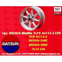 1 wheel Minilite 7x15...