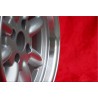 1 wheel Minilite 7x15 4x114.3 Datsun Triumph 240Z 260Z 280Z 280 ZX Triumph TR2 TR3 TR3A TR4 TR4 TR5 TR250 TR6 silver/dia