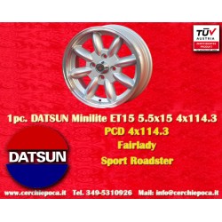 1 wheel Minilite 5.5x15...