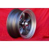 1 jante Torq Thrust 7x15 5x120.65 Chevrolet Camaro Nova Chevelle El Camino BelAir Caprice Impala Corvette anthracite/dia