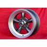 1 jante Torq Thrust 7x15 5x120.65 Chevrolet Camaro Nova Chevelle El Camino BelAir Caprice Impala Corvette anthracite/dia