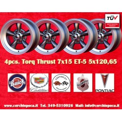 4 Felgen Torq Thrust 7x15...