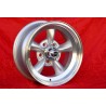 4 jantes Torq Thrust 7x15 5x120.65 Chevrolet Camaro Nova Chevelle El Camino BelAir Caprice Impala Corvette silver/diamon