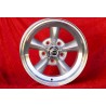 4 wheels Torq Thrust 7x15 5x120.65 Chevrolet Camaro Nova Chevelle El Camino BelAir Caprice Impala Corvette silver/diamon