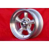 4 cerchi Torq Thrust 7x15 5x120.65 Chevrolet Camaro Nova Chevelle El Camino BelAir Caprice Impala Corvette silver/diamon