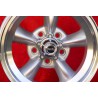 1 wheel Torq Thrust 7x15 5x120.65 Chevrolet Camaro Nova Chevelle El Camino BelAir Caprice Impala Corvette silver/diamond