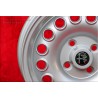 1 cerchio Campagnolo 6x15 4x108 Alfa Romeo Giulia 105 Berlina Coupe Spider GT GTA GTC silver