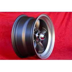 1 jante Torq Thrust 8x15 5x120.65 Chevrolet Camaro Nova Chevelle El Camino BelAir Caprice Impala Corvette anthracite/dia