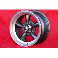 1 wheel Torq Thrust 8x15 5x120.65 Chevrolet Camaro Nova Chevelle El Camino BelAir Caprice Impala Corvette anthracite/dia