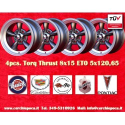 4 cerchi Torq Thrust 8x15...