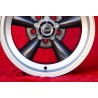 1 cerchio Torq Thrust 7x15 5x114.3 Ford Mustang Falcon Fairlane Torino Thunderbird Galaxie LTD anthracite/diamond cut