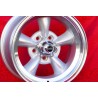 4 wheels Torq Thrust 8x15 5x114.3 Ford Mustang Falcon Fairlane Torino Thunderbird Galaxie LTD silver/diamond cut