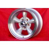 4 cerchi Torq Thrust 8x15 5x114.3 Ford Mustang Falcon Fairlane Torino Thunderbird Galaxie LTD silver/diamond cut